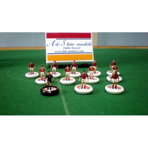 Subbuteo Andrew Table Soccer AS Roma 2015-2016 on WSB Professional Bases